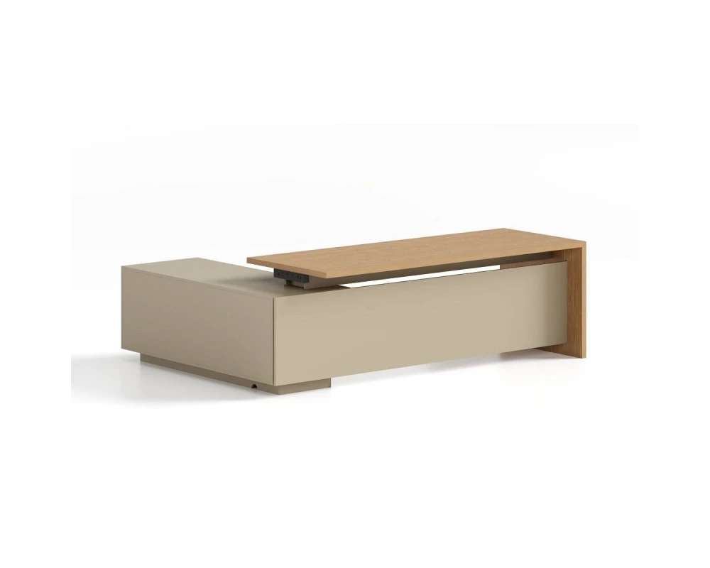 Стол с длинной тумбой 2,0м Аурус / Aurus