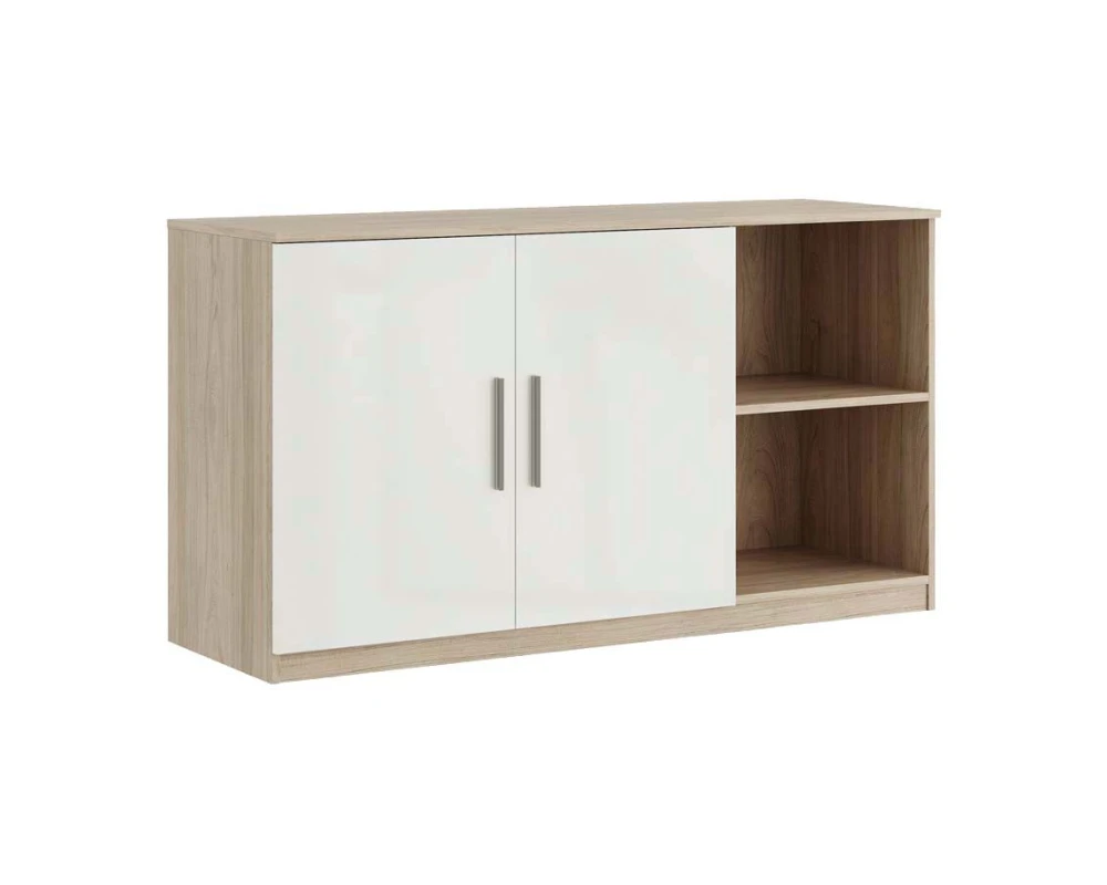 Креденция с секцией 135x45x74,2 Асти П / Asti P Вяз/Белый