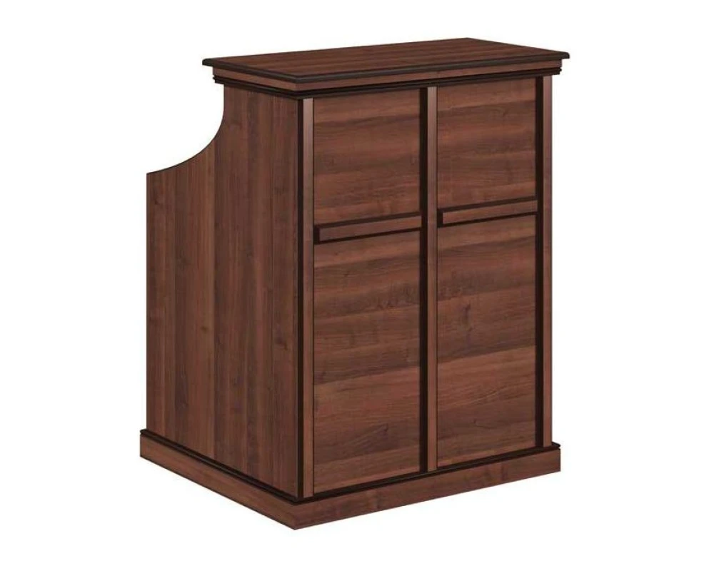 Стойка ресепшн 90x80x120 Берн / Bern Темный орех