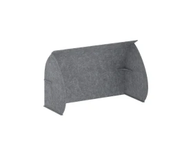 Кабина настольная скругленная на стол VE.KB2-118.6 1180x600x1000 Акустикс / AcustiX images