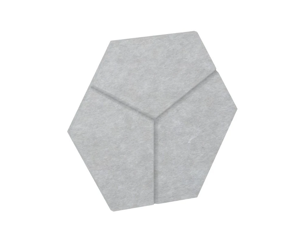 Настенная панель шестигранная (3 луча) VE.NP-6G3L-300 600x520x12 Акустикс / AcustiX