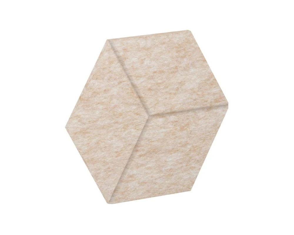 Настенная панель шестигранная (3 луча) VE.NP-6G3LU-300 600x520x12 Акустикс / AcustiX