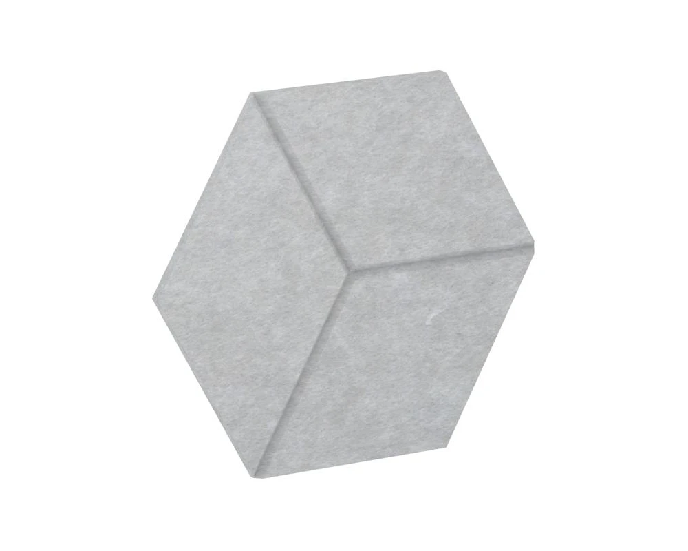 Настенная панель шестигранная (3 луча) VE.NP-6G3LU-300 600x520x12 Акустикс / AcustiX