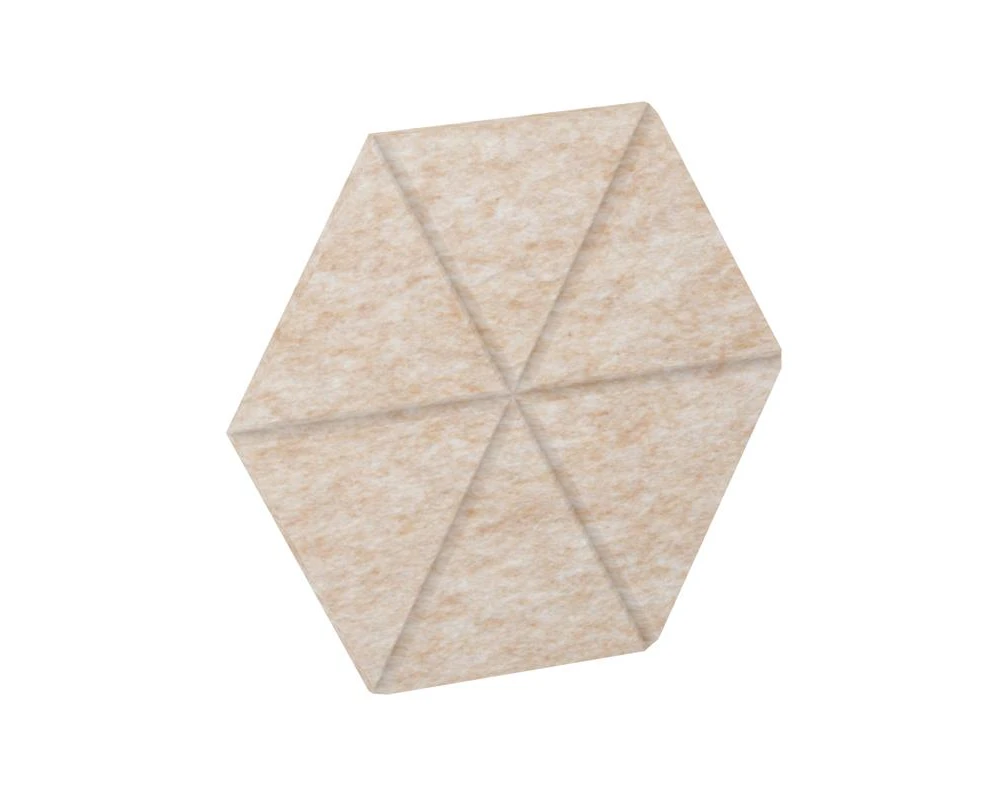 Настенная панель шестигранная (6 лучей) VE.NP-6G6LU-100 200x173x12 Акустикс / AcustiX