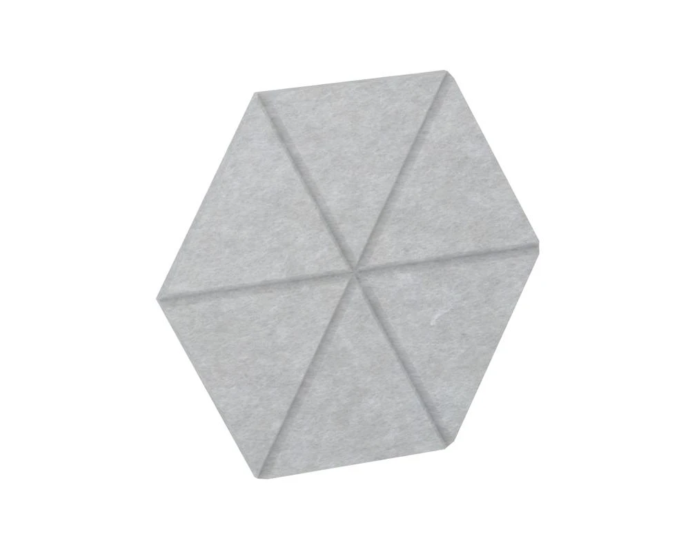 Настенная панель шестигранная (6 лучей) VE.NP-6G6LU-200 400x346x12 Акустикс / AcustiX