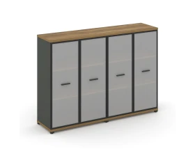 Шкаф 2 широкие секции, 3 ниши CN.STS-326 RMB A 1668x420x1186 Концепт / Concept images