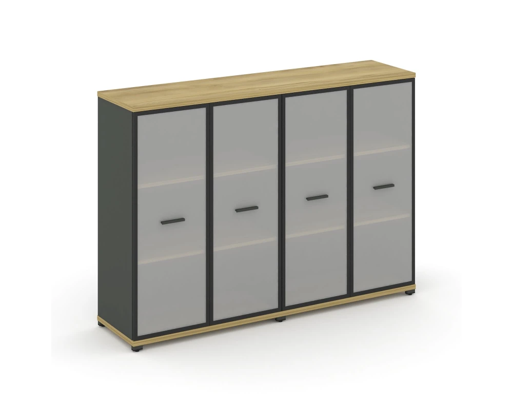 Шкаф 2 широкие секции, 3 ниши CN.STS-326 RMB A 1668x420x1186 Концепт / Concept