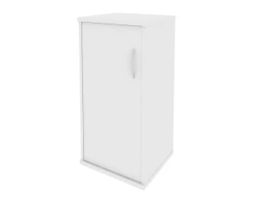 Шкаф низкий узкий левый 1 низкая дверь ЛДСП Рива / Riva images