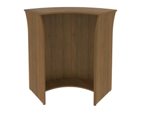 Стойка угловая радиусный элемент ХДФ Рива / Riva images