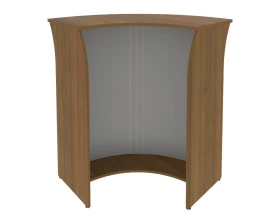 Стойка угловая радиусный элемент ролета Рива / Riva images