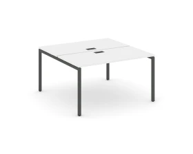 Рабочая станция 2-х сторон. на П-образном каркасе 40 мм 1380x1432x750 Стайл Проджект / Style Project images