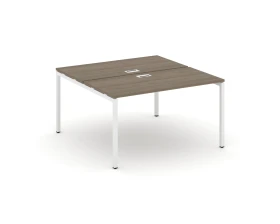 Рабочая станция 2-х сторон. на П-образном каркасе 40 мм 1380x1432x750 Стайл Проджект / Style Project images