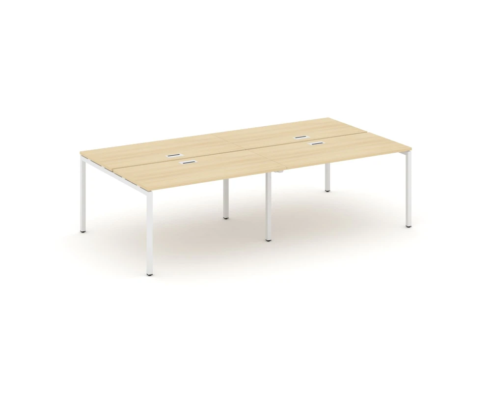 Рабочая станция 2-х сторон. на П-образном каркасе 40 мм 2760x1432x750 Стайл Проджект / Style Project