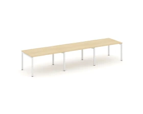 Стол переговорный на П-образном каркасе 50 мм 4410x980x750 Стайл Проджект / Style Project images