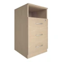 отзыв Тумба приставная с ящиками и замком 412x450x750 Nova S