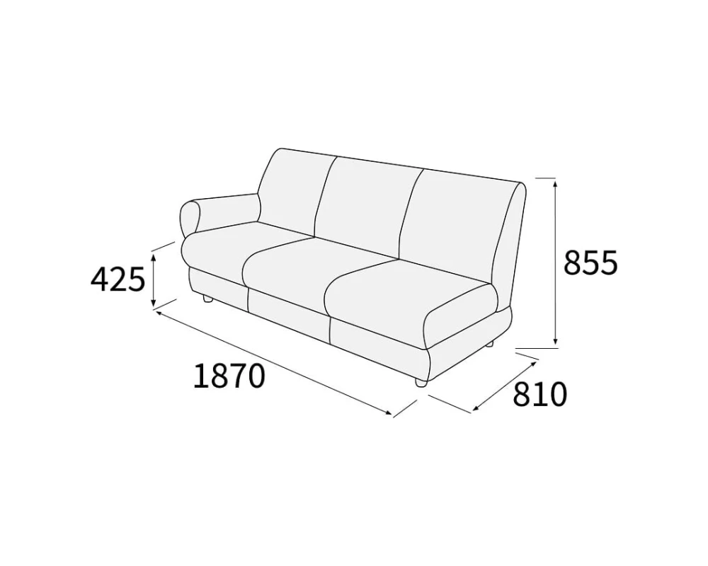 Модуль 3-х мест. с лев./прав. подл-ком Матрикс
