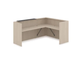 Комплект Ресепшн с фартуком HPL (2344*1765*1149) (без подсветки) 1КР-КЛ.102 ЛАУНЖ / LOUNGE images