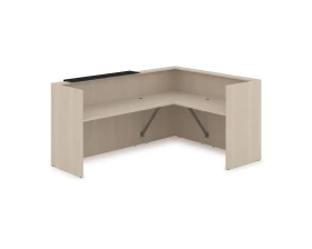 Комплект Ресепшн с фартуком HPL (2344*1765*1149) (без подсветки) 1КР-КЛ.102 ЛАУНЖ / LOUNGE images