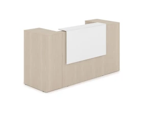 Комплект Ресепшн с фартуком ЛДСП (2232*763*1161) (без подсветки) 1КРТ-ДС.004 ЛАУНЖ / LOUNGE images