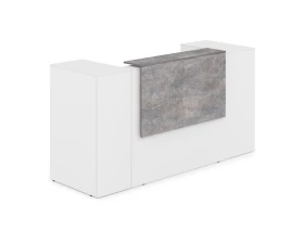 Комплект Ресепшн с фартуком ЛДСП (2232*763*1161) (без подсветки) 1КРТ-ДС.004 ЛАУНЖ / LOUNGE images