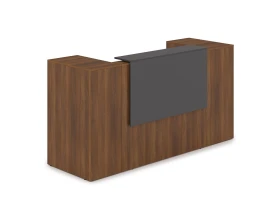 Комплект Ресепшн с фартуком ЛДСП (2232*763*1161) (без подсветки) 1КРТ-ДС.004 ЛАУНЖ / LOUNGE images