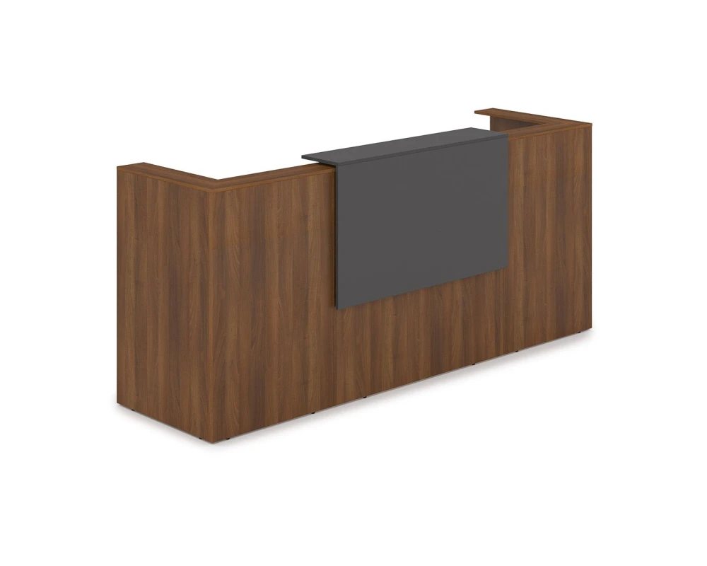 Комплект Ресепшн с фартуком ЛДСП (2654*761*1161) (с подсветкой) 1КР-ДС.201.1 ЛАУНЖ / LOUNGE