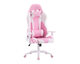Кресло Everprof Катана / Katana Экокожа, Белый/Розовый images