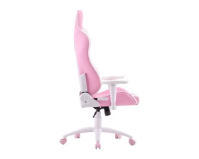 Кресло Everprof Катана / Katana Экокожа, Белый/Розовый images