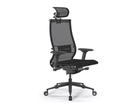 Кресло Samurai Черная Серия Сетка, Черный images