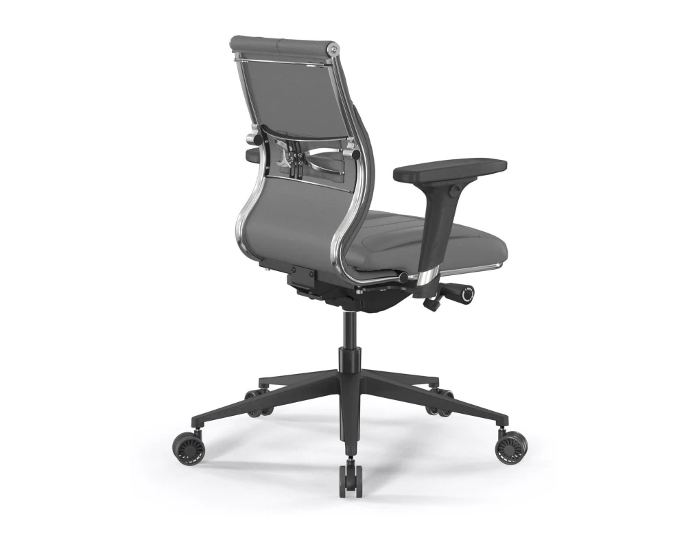 Кресло Samurai S4-11D M26.B11.G24.W26 Экокожа, Серый