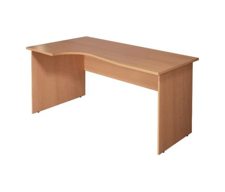 Стол криволинейный 1404х904(704)х756 левый Монолит