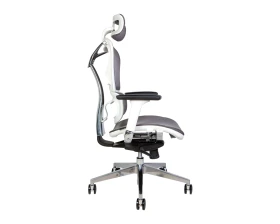 Кресло Norden Хироу / Hero white Сетка, Серый images