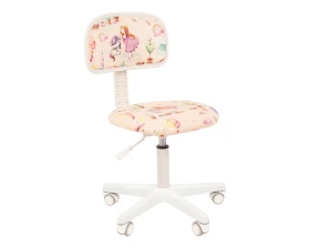 Кресло CHAIRMAN ТИН (Kids) 101 белый пластик (white) images