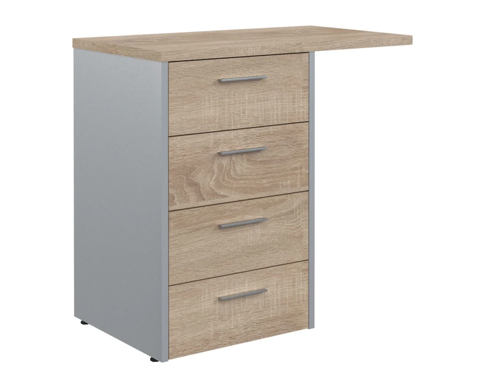 Тумба приставная 800х450х750 Оффикс Нью / Offix New