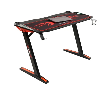 Стол компьютерный игровой с LED-подсветкой 1200х600х750 Skilll